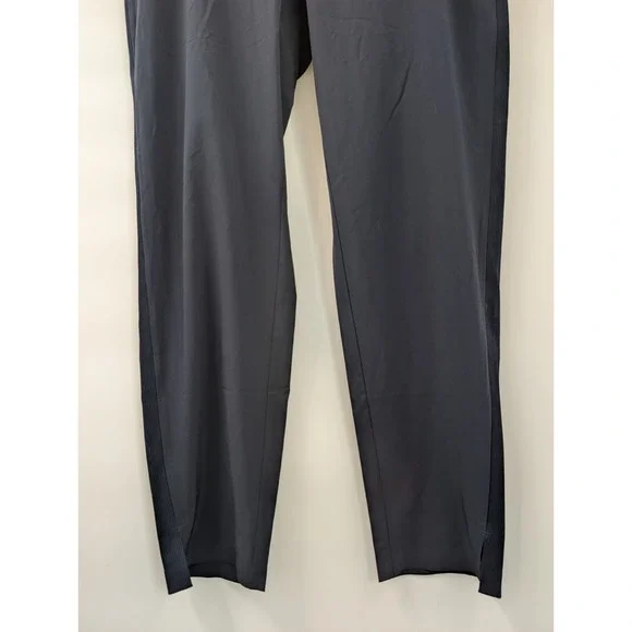 Athleta Brooklyn Jogger size 10 Womens Pants 198671 Pull On Blue Active Ribbed - Picture 4 of 10